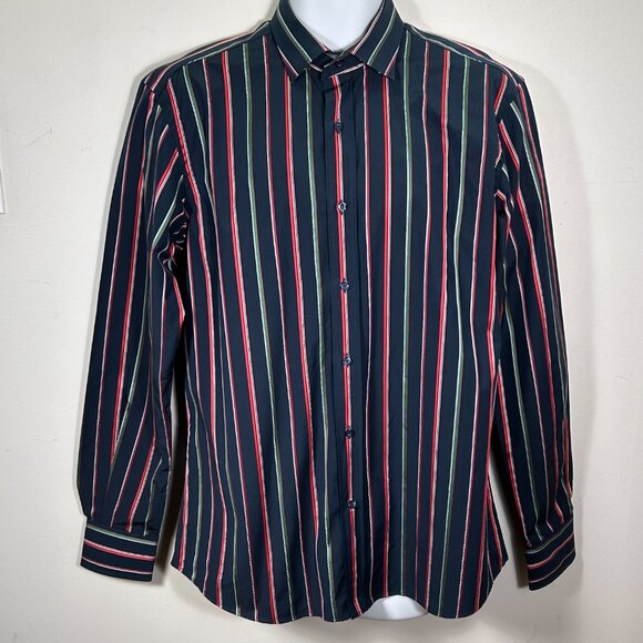 Etro made in Italy colorful striped dress shirt. Size 41 - Picture 1 of 7